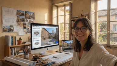 Léa, architecte indépendante