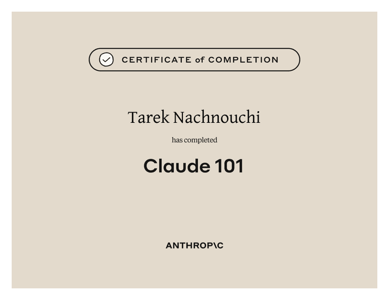 Claude 101