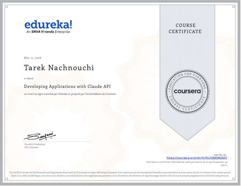 Developing Applications with Claude API