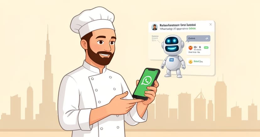 How a Dubai restaurant owner can boost online orders by 45% with a WhatsApp AI agent