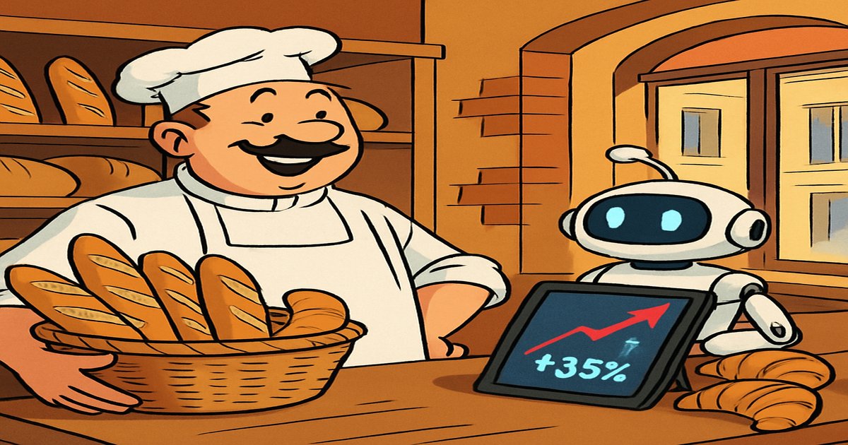 Comment un boulanger de Bordeaux augmente ses ventes de 35% avec l'IA