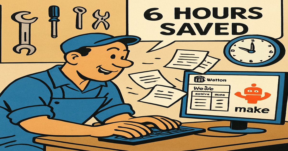 Comment un garagiste économise 6h par semaine avec Notion + Make pour ses devis