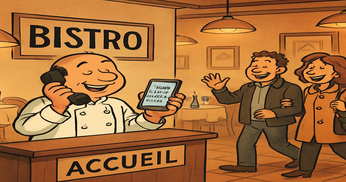 Comment un restaurateur peut réduire ses no-shows de 35% et automatiser sa prise de réservation avec l'IA