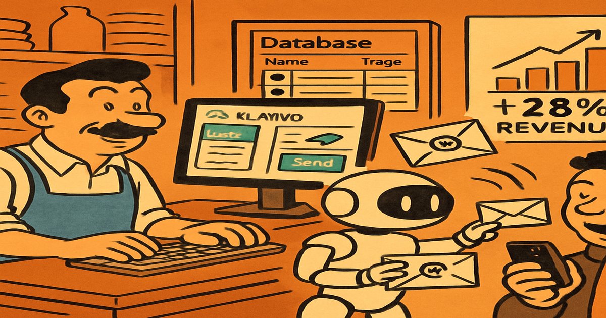 Comment un commerçant automatise ses relances clients avec Klaviyo et Notion